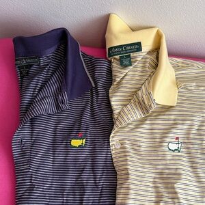 Men’s Masters polos. Size large